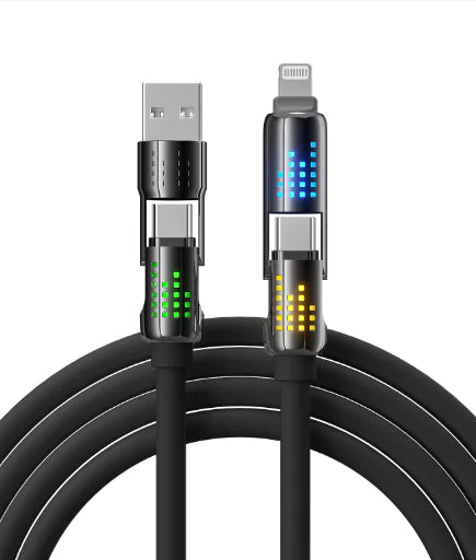 4-in-1 Data en Oplaad Kabel 1.2m