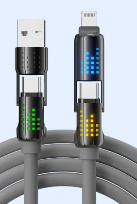 4-in-1 Data en Oplaad Kabel 1.2m